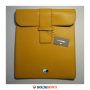 DESTOCKAGE LANCEL | Housse tablette Remember Me cuir jaune