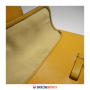 DESTOCKAGE LANCEL | Housse tablette Remember Me cuir jaune