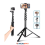DESTOCKAGE UBEESIZE | Trépied et perche Selfie 62" avec télécommande