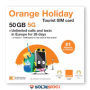 Carte SIM prépayée Orange Holiday EUROPE MAX