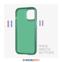 DESTOCKAGE TECH21 | Evo Check iPhone 12 Midnight Green Case