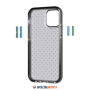 DESTOCKAGE TECH21 | Evo Check iPhone 12/12 Pro Smokey Black Case