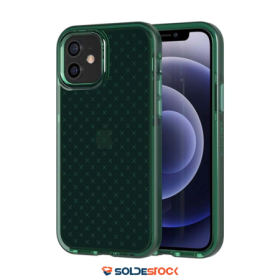DESTOCKAGE TECH21 | Evo Check iPhone 12/12 Pro Midnight Green Case