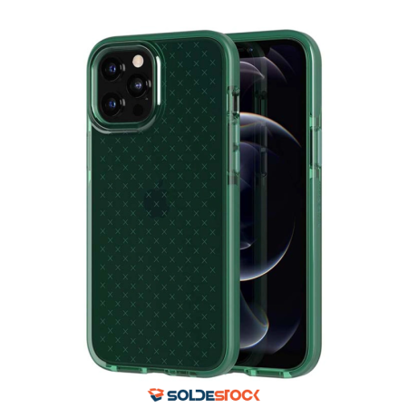 DESTOCKAGE TECH21 | Evo Check iPhone 12 Pro Max Midnight Green Case